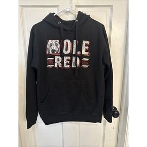 Blake Shelton Ole‎ Red Black Hoodie Size Small